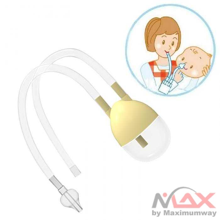 Pembersih ingus Bayi Dahak Bayi Pertolongan hidung tersumbat Bayi sedot ingus Pertolongan pertama bayi Vakum hidung bayi Nose Cleaner Vacuum Nasal Aspirator Baby Nose Cleaners Snot Nose Wash Mucus Sinus Rinse Sucker Vacuum Safety Newborn Suction