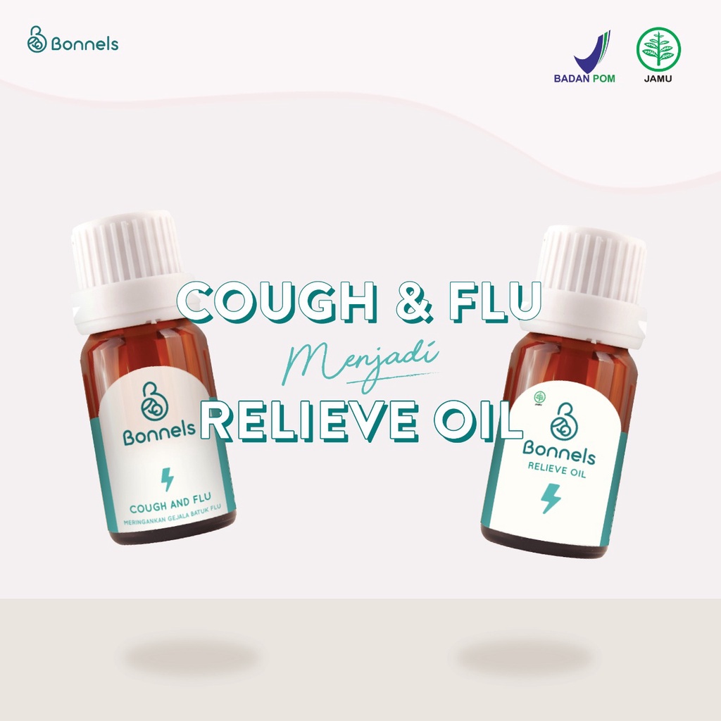 Bonnels Cough &amp; Flu Relieve Essential Oil Eucalyptus Peppermint Lemon 10ml