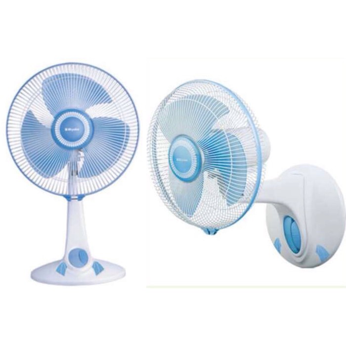 Desk Fan  dan Wall fan / Kipas Angin Meja dan dinding Miyako 1227 12 inch Bagus Berkualitas Garansi