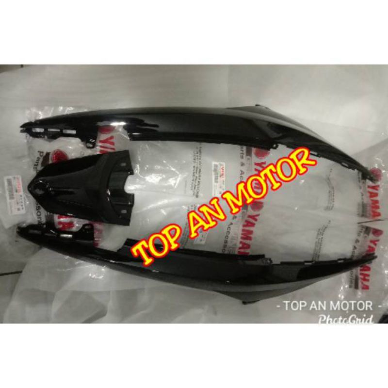 BODY BELAKANG SET YAMAHA XEON KARBU HITAM ORIGINAL YGP