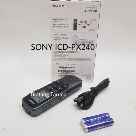 Voice Recorder Sony ICD-PX240 Perekam Suara Sony ICD-PX240