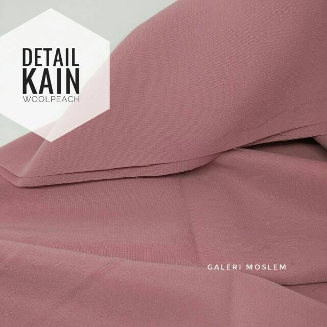 Kain Woolpeach Wolfis Premium Tebal Tidak Menerawang Permeter Shopee Indonesia