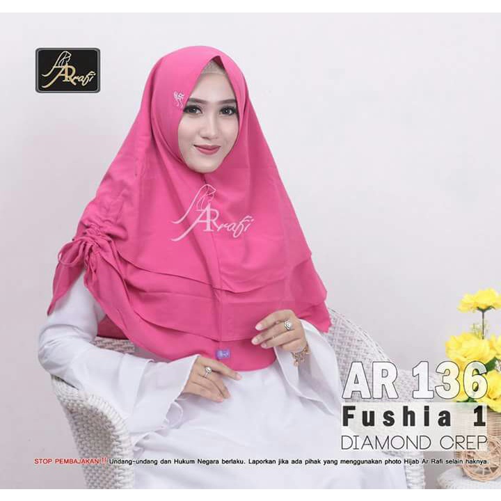 Hijab ARRAFI AR 136 Jilbab Kerudung Original Branded - ALTRY STORE