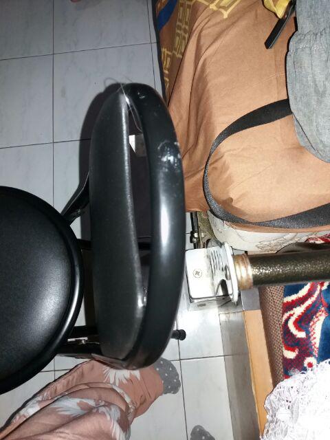 Krisbow Folding Chair Kursi Lipat Bangku Besi Piknik Shalat Sholat