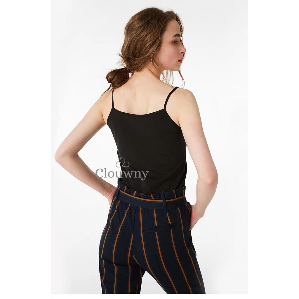 CLOUWNY - Basic Tanktop - Tanktop Wanita - Fashion Wanita-5