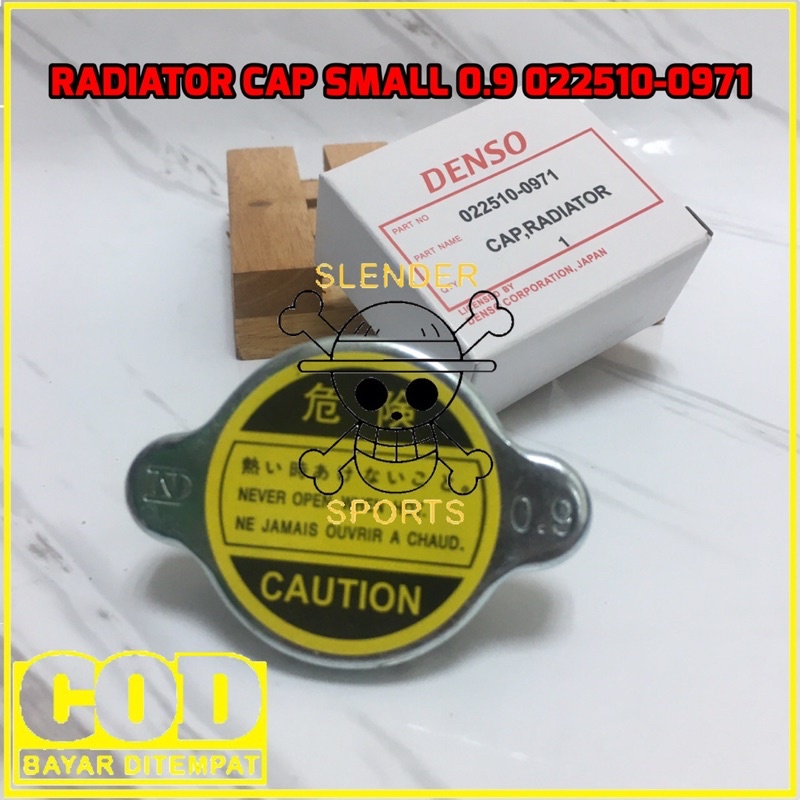 RADIATOR CAP SMALL 0.9 / TUTUP RADIATOR KECIL ST100