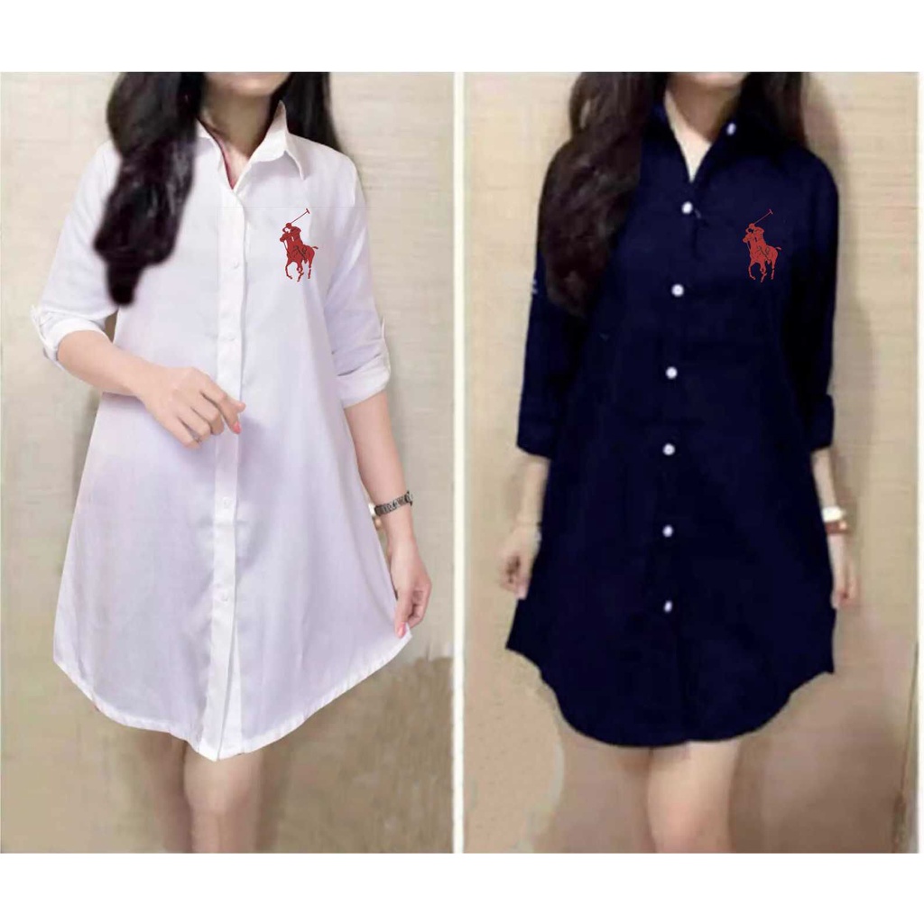 MOS RM KEMBOY ATASAN DRESS KEMEJA WANITA-6