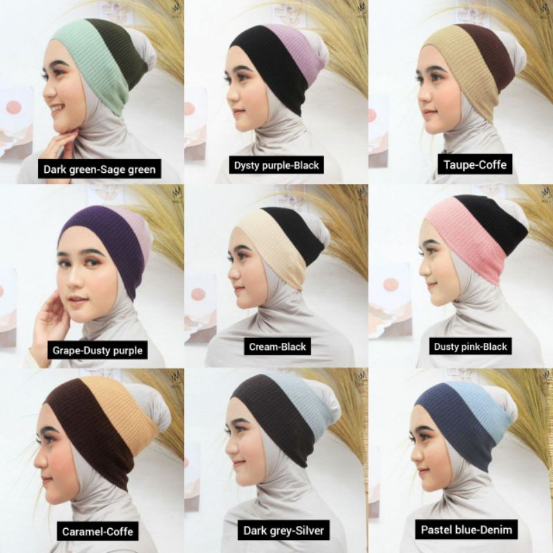 Inner Ciput Dalaman Jilbab Anti Pusing WNJ