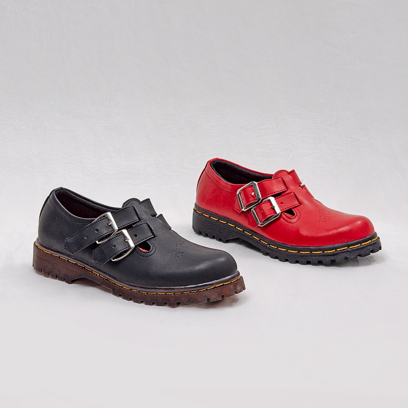 MORNINGBELL - SEPATU WANITA KASUAL DOCMART GESPER