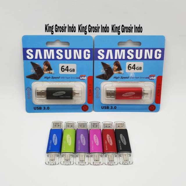 Flashdisk Samsung OTG 64GB 64 GB Micro USB Flashdrive Original OEM