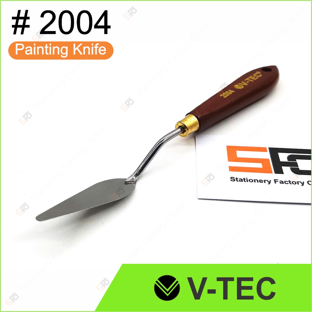 

Painting Knife V-Tec Satuan - Pisau Palet Lukis No. 2004