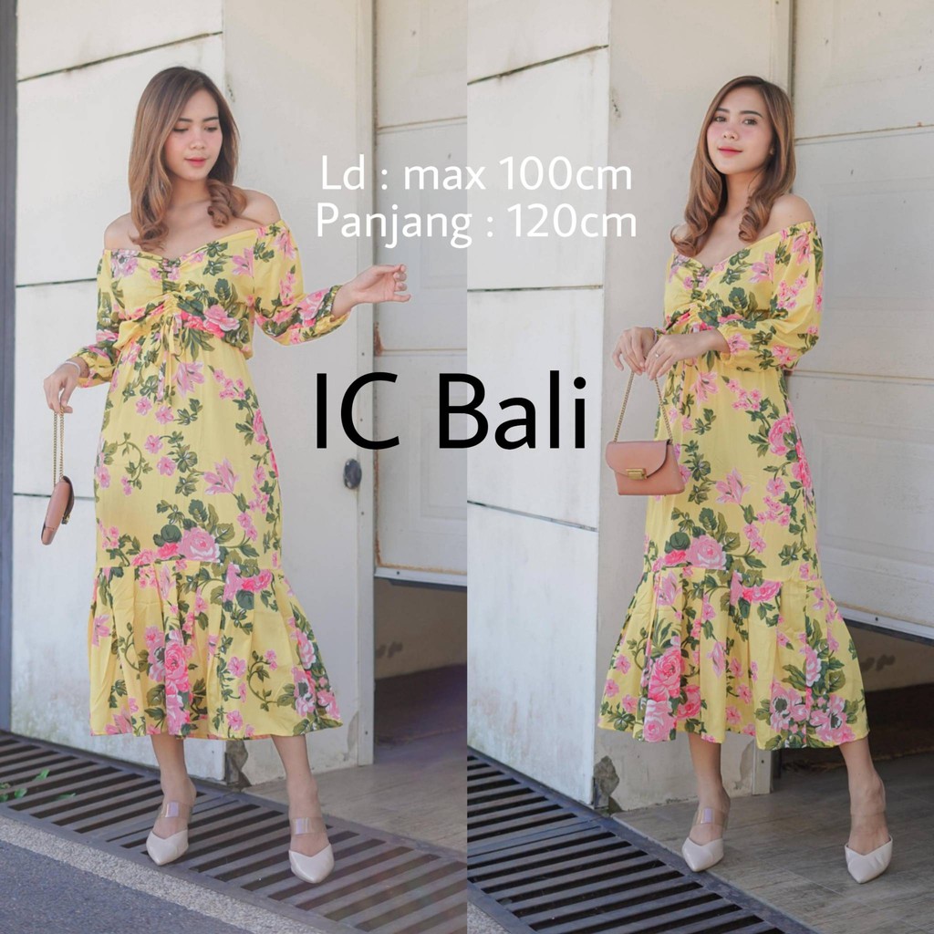 DRESS CANDA SERUT/ CS001/ DRESS KASUAL/ DRESS PANTAI/ DASTER BALI