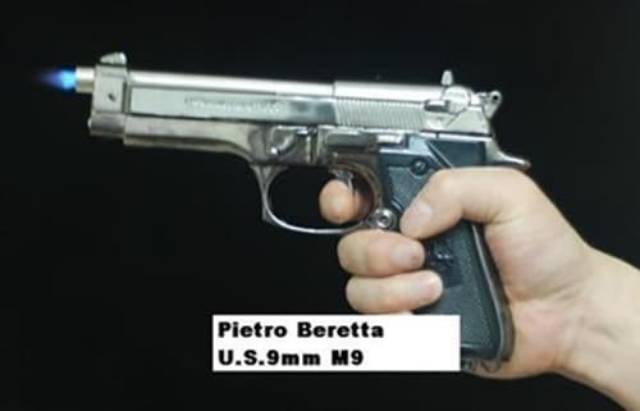 Lighter BARETA, Pietro BARETA U.S.99mm M9, Lighter, Korek, Pajangan, Koleksi