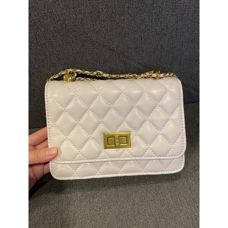 Crysan clutch bag large