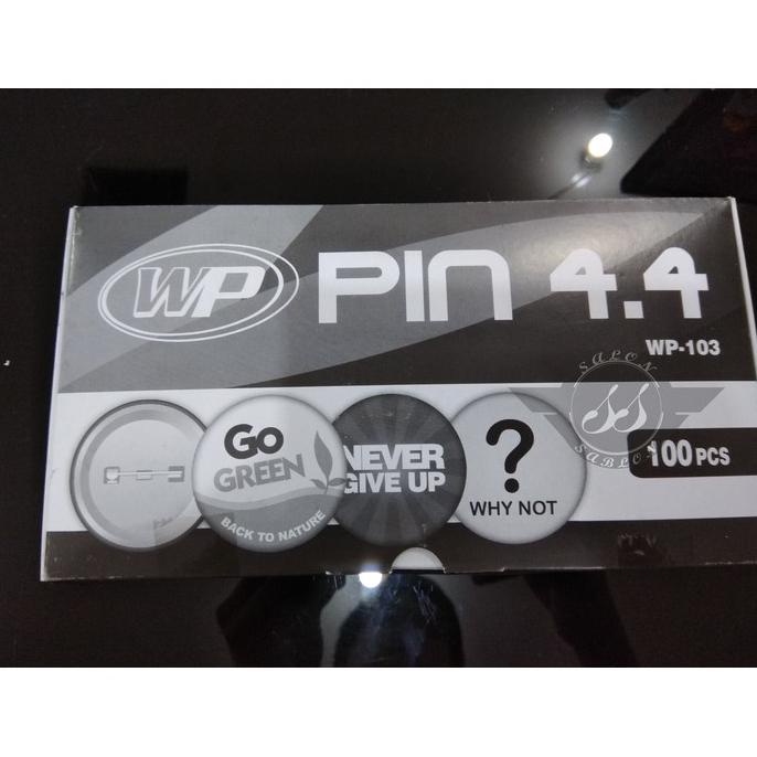 Bahan Baku Pin 44 Polos