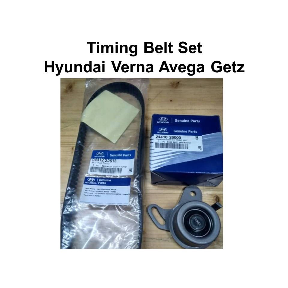 Timing Belt Set Hyundai Verna Avega Getz Original Hyundai