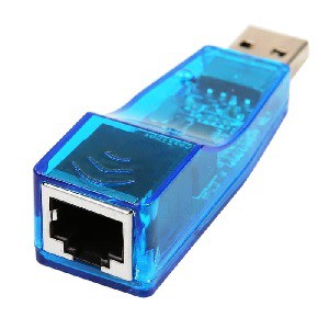 Biru USB To LAN Adapter / USB To Ethernet / Usb to RJ45