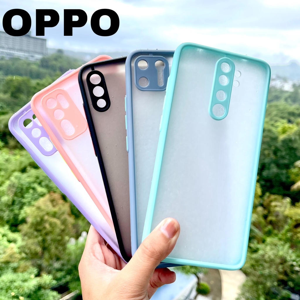 Slim Hybrid Full Campro Soft Case (1) for OPPO RENO 2F 2Z A15 A54 A74 3 4 F9 F11 A91 A11K A7