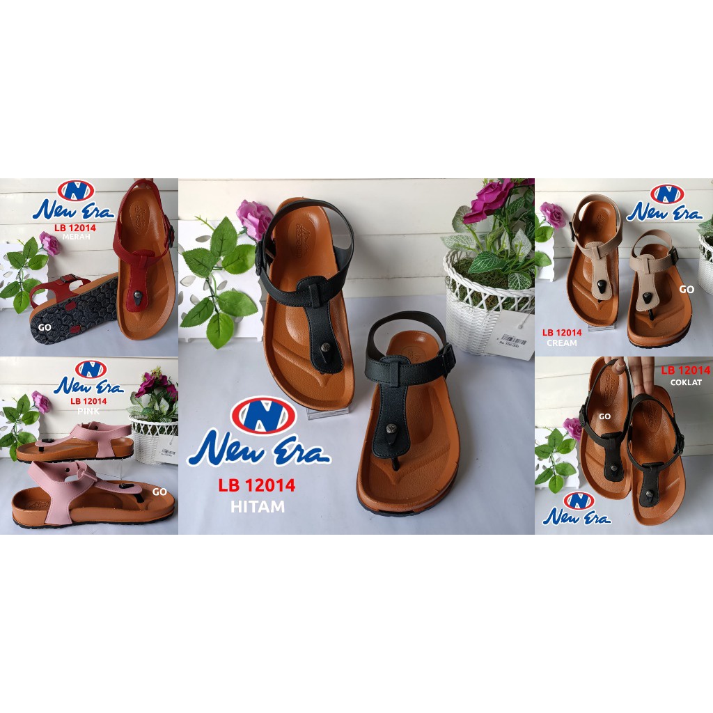 sogo NEW ARRIVAL NEW ERA LB 12014.C Sandal Jepit Wanita Anti Slip Kekinian Sandal Cewek Sendal Polos Sendal Wanita Korean