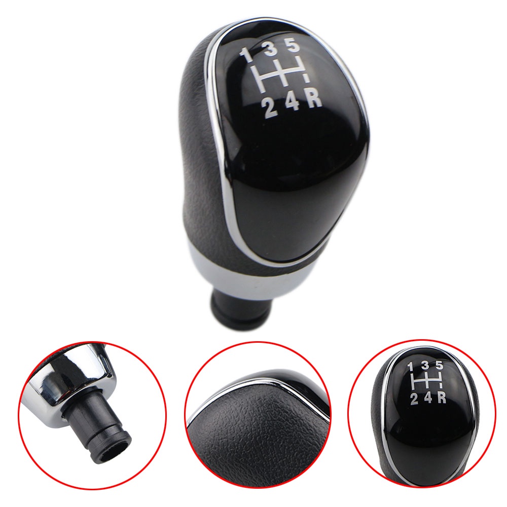 5per6speed Manual Car Gear Head Shift Knob Handball Untuk Ford Focus MK2 MK3 MK4 Fiesta MK7 C-max B-max Mondeo Kuga Transit Galaxy