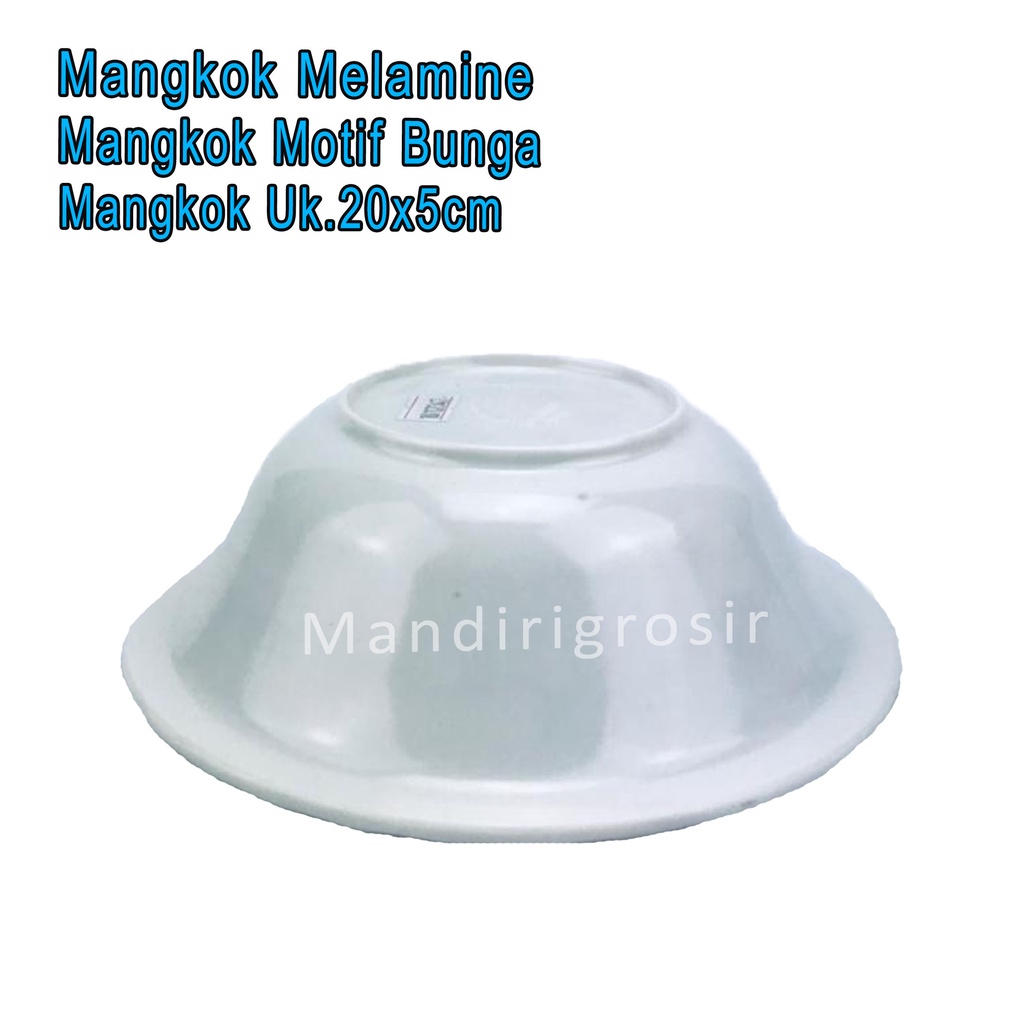 Mangkok Hugi * Mangkok Melamine * Mangkok Motif Bunga * Mangkok Serbaguna