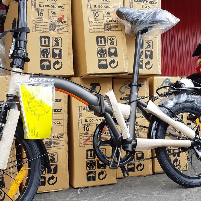 Dijual sepeda lipat stylo 16 united Limited