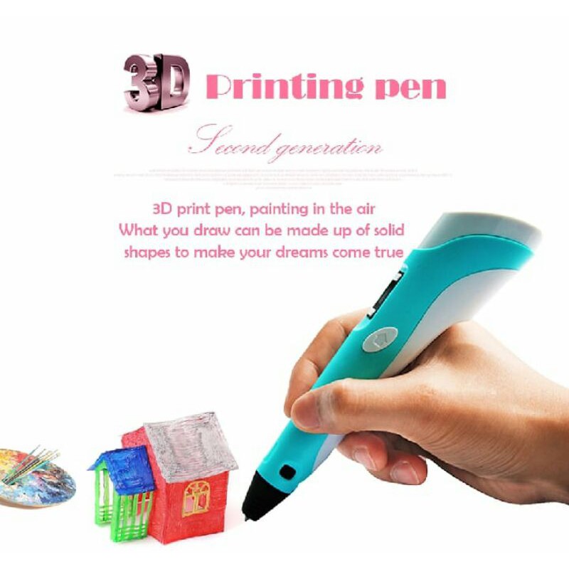 Pulpen 3D, 3D pen, Tinta pulpen 3D pulpen 3 dimensi, isi 3D pen, alat gambar 3D