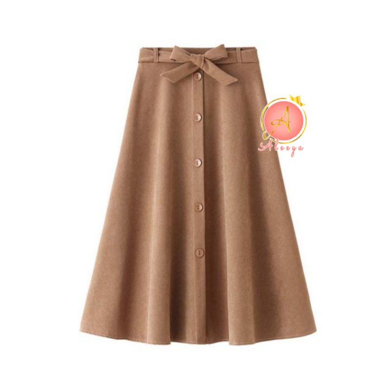 ALEEYA Rok Suede 7/8 / Dayana Midi Skirt Suede (2516)