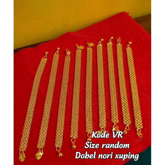 gelang dobel Nori size random