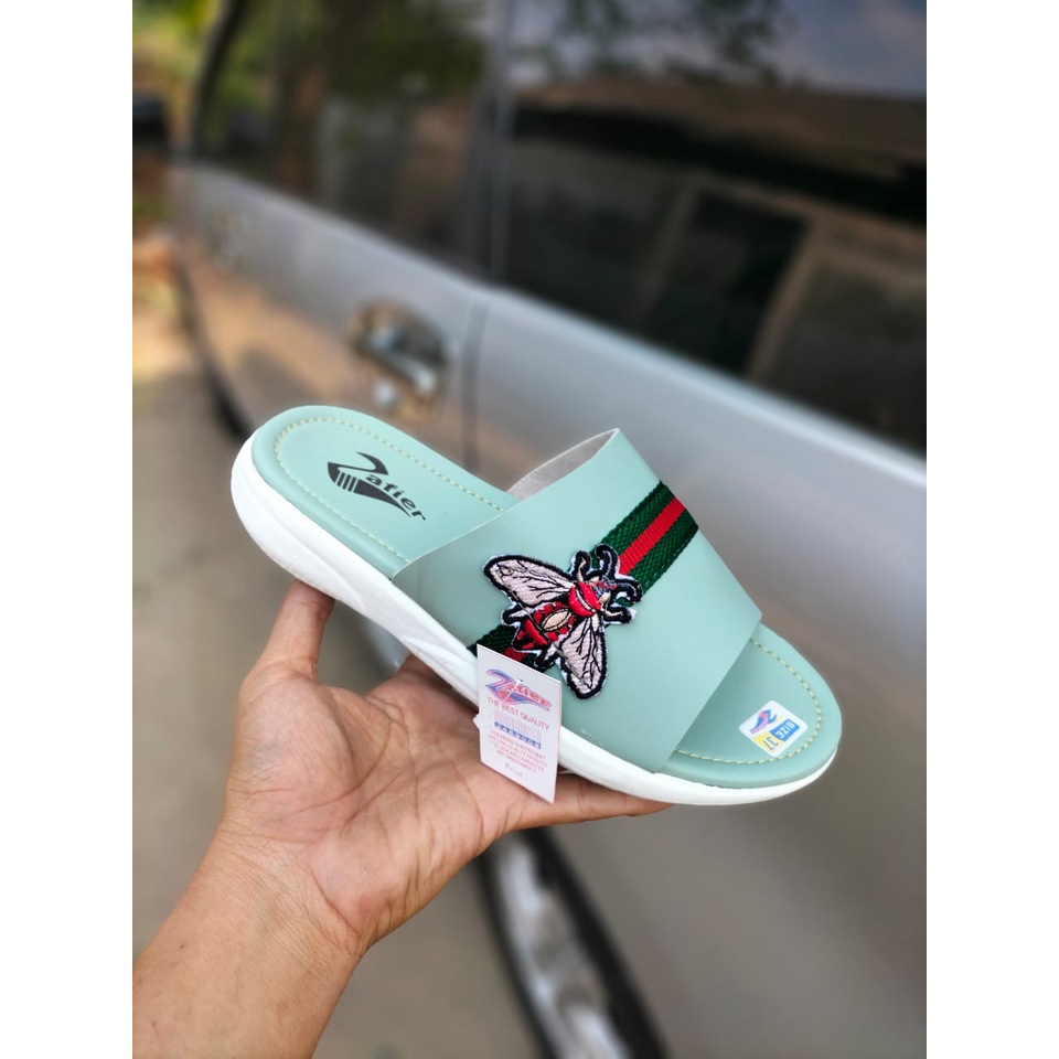 Sandal Karet Slip On Slop Wanita Karakter Lucu Premium SIZE 37 - 41