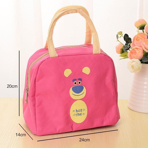 Tas Bekal Karakter / Insulated Lunch Bag Cooler / Tas Bekal Sekolah Piknik Rekreasi / TS-8