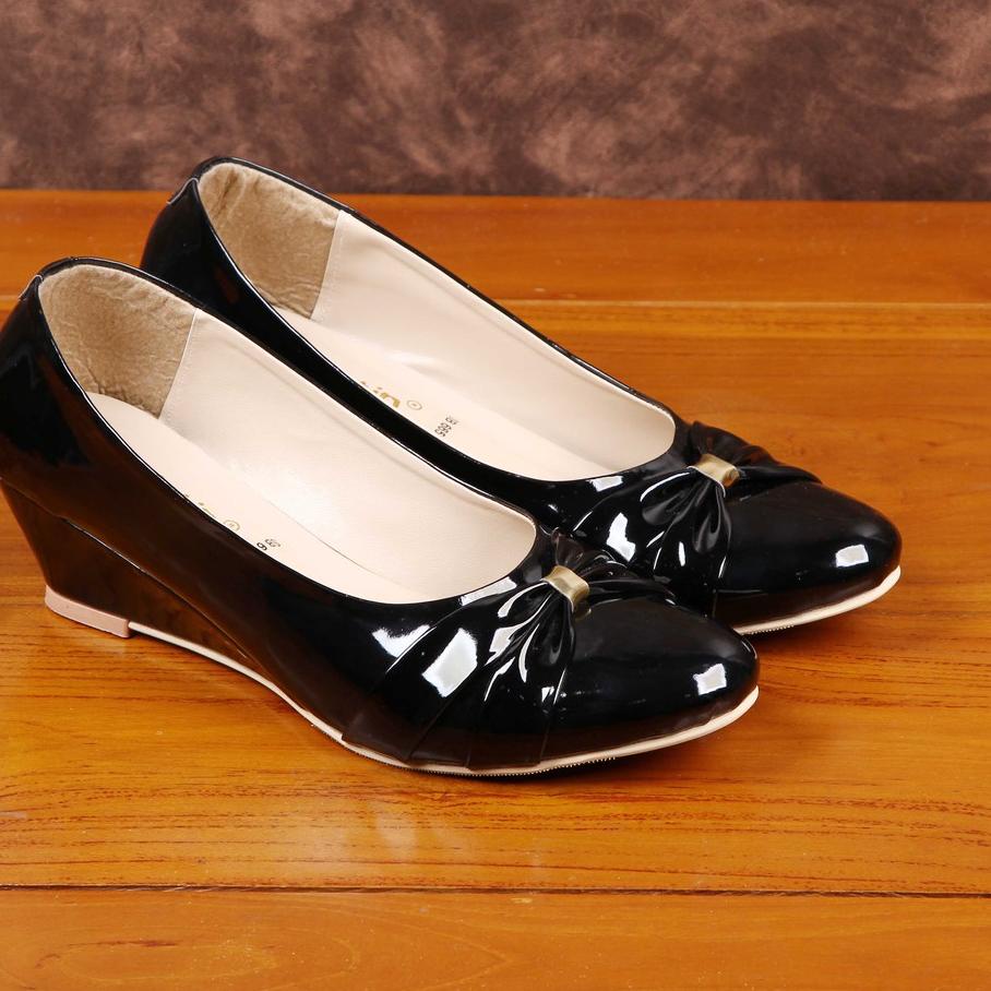 New - Zeintin - Sepatu Pantofel Wanita Zeintin SB Hitam