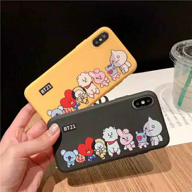 Xiaomi redmi 6A 4A Note 5 6 pro 7 5A 4x 4 S2 - Softcase BT21 Bts