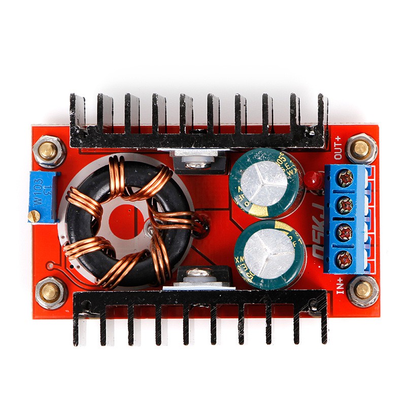 Modul Power Supply Step Up Dc-Dc Boost Converter 150w 10a 10v-32v Ke 12v-35v