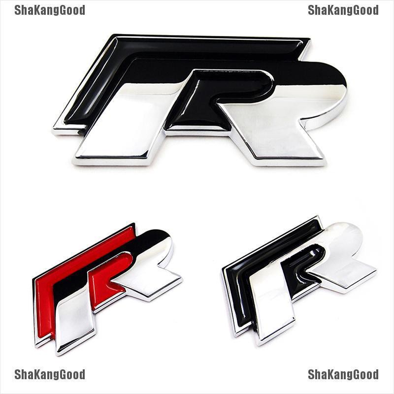 Stiker Emblem Fad shakang rline R Line Bahan Metal untuk Mobil VW Golf
