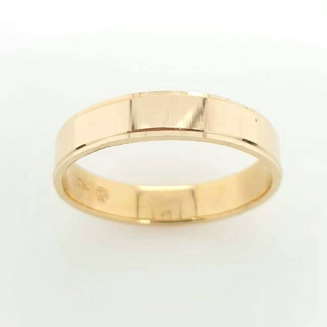 Cincin Emas 17 K - Cincin Kawin 1.95gr - 3702