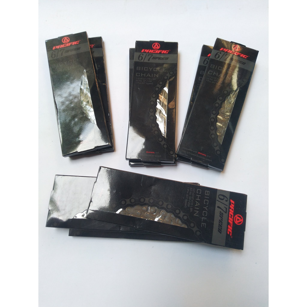 Rantai Sepeda 6/7 speed Rantai Sepeda Lipat Pacific Rantai MTB 7 Speed