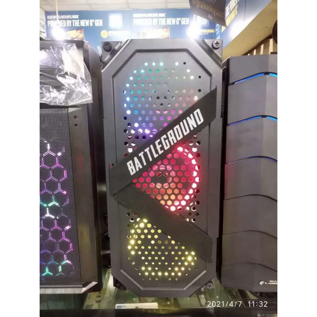 pc cpu gamming rakitan fullset Ryzen 3 3200G VS GTX1050Ti komputer