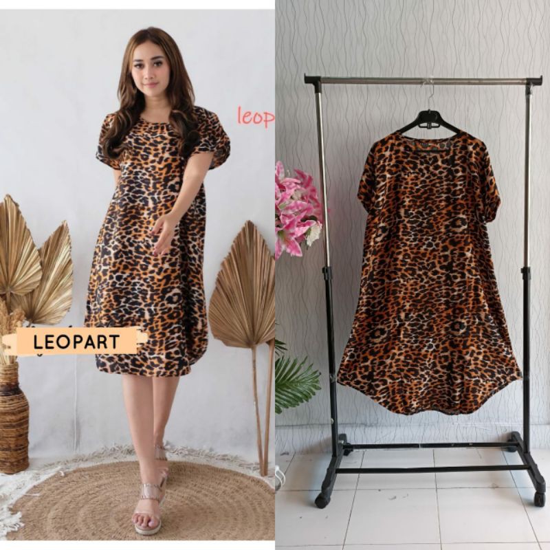 Daster Bali Kembang Sepatu Jumbo XL