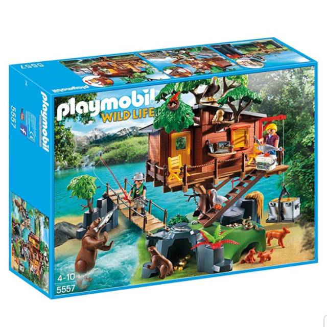 Jual Playmobil Wildlife Tree House 