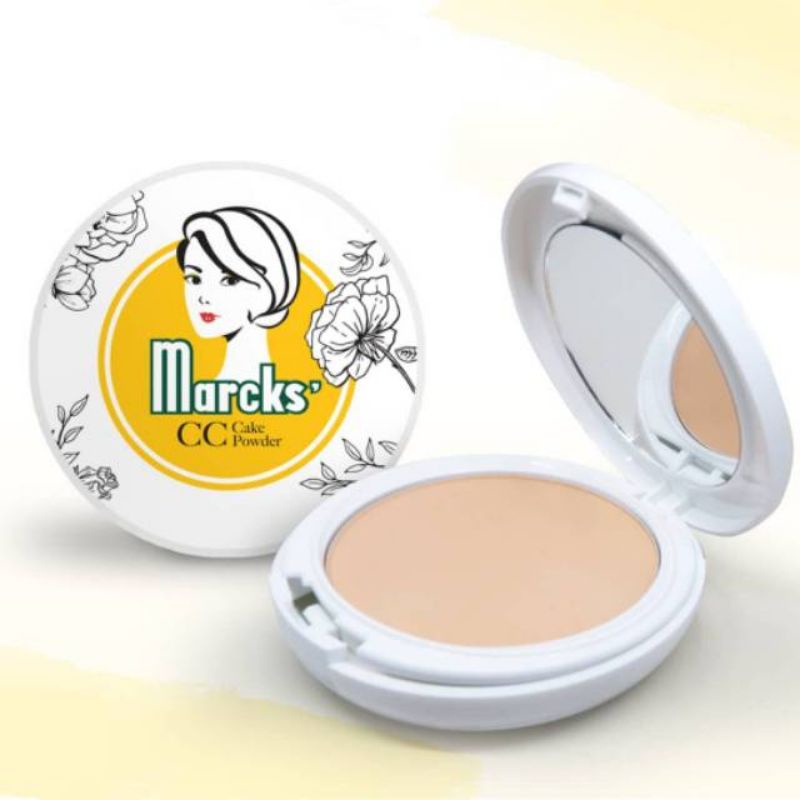 Marcks CC cake Reffil powder Ivory dan Natural beige