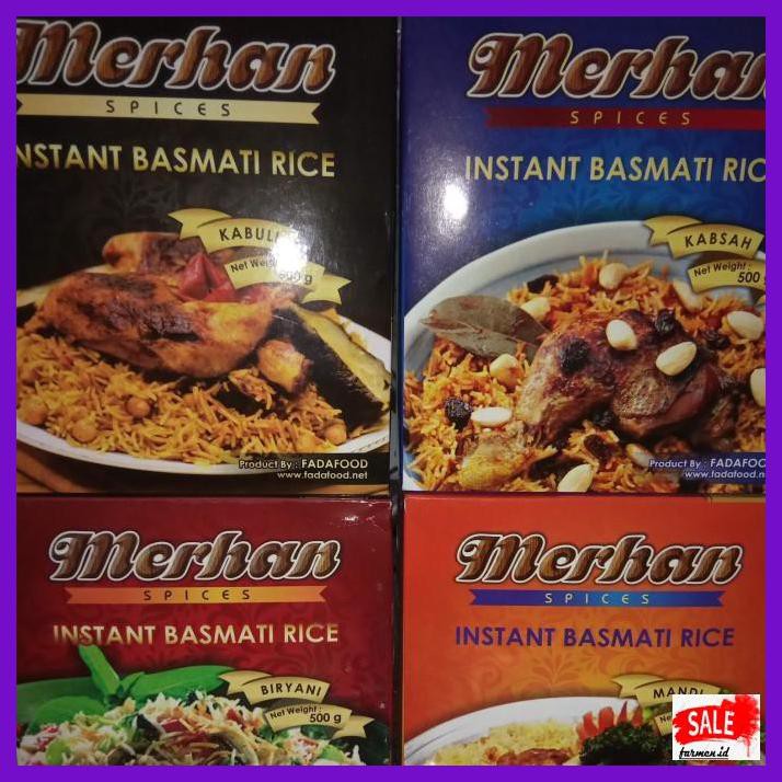 

Rasbeputih- Merhan Basmati Rice Dan Biryani Kebuli Kabsah Mandi (Pilih Di Note) -Aslii.