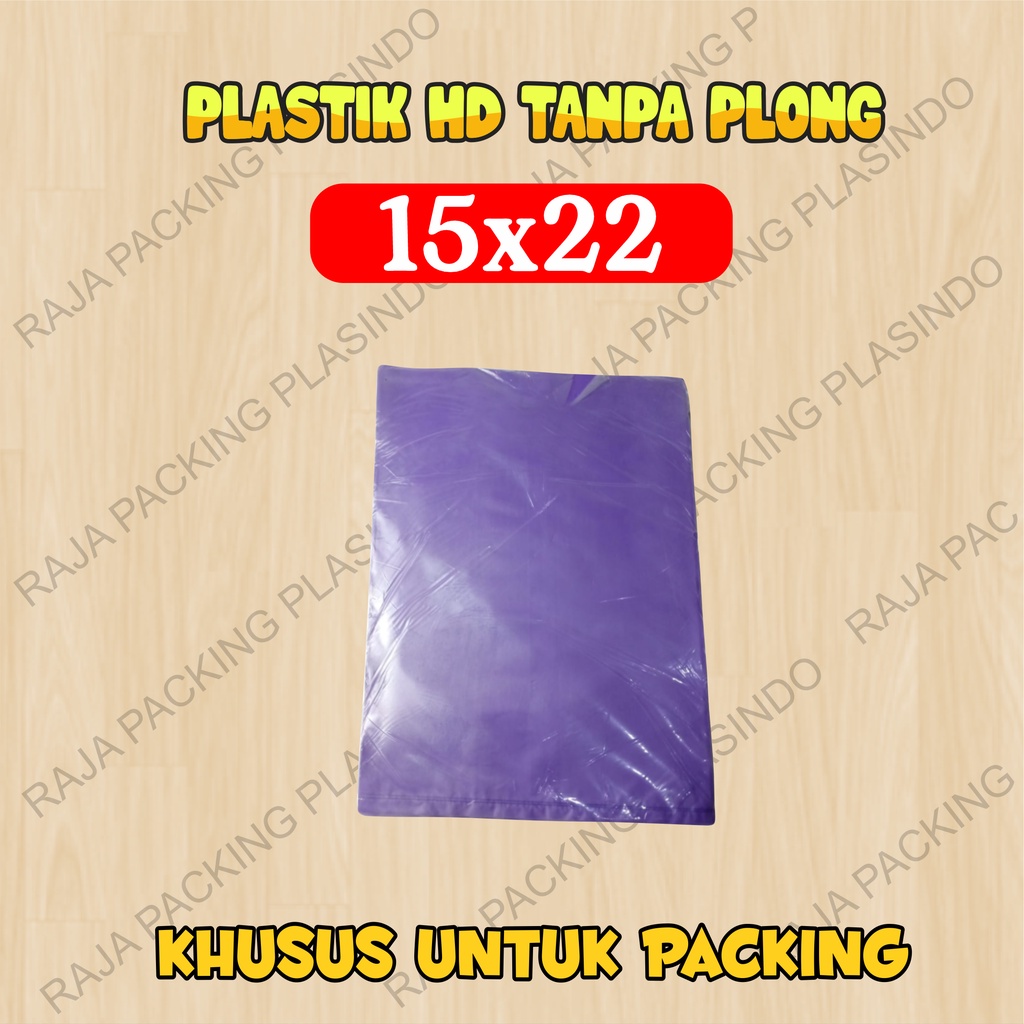 &lt; ECER&gt; Plastik Packing HD Tanpa Plong uk 15x22 Tebal 0,45 /plastik olshop/plastik/plastik kosmetik