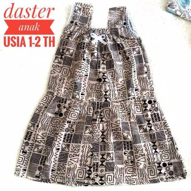 Daster Anak / baju anak / baju anak santai / baju anak 1-2 tahun / baju murah / daster murah