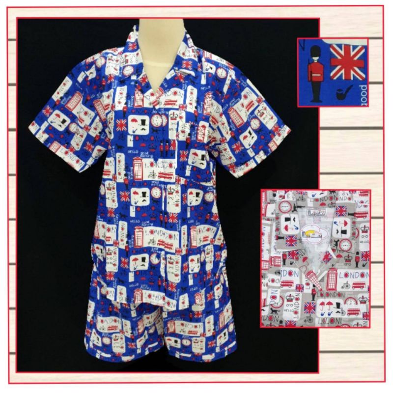 Piyama katun HP(celana pendek) Majesty