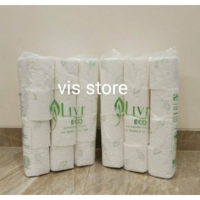 Tissue Livi Roll Embossed isi 24 rolls