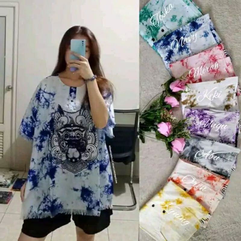 Baju Barong Bali Wanita JUMBO - Kaos Barong Bali Pria - Kaos Bali Pria - Kaos Bali