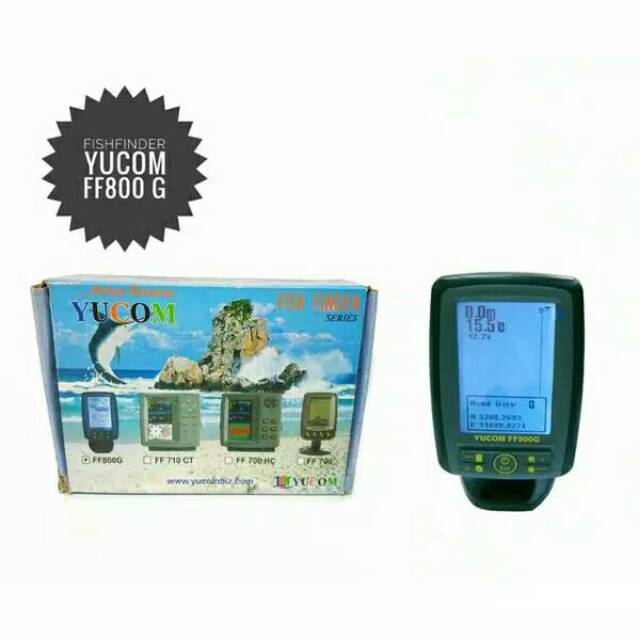 GPS FISHFINDER YUCOM FF800G