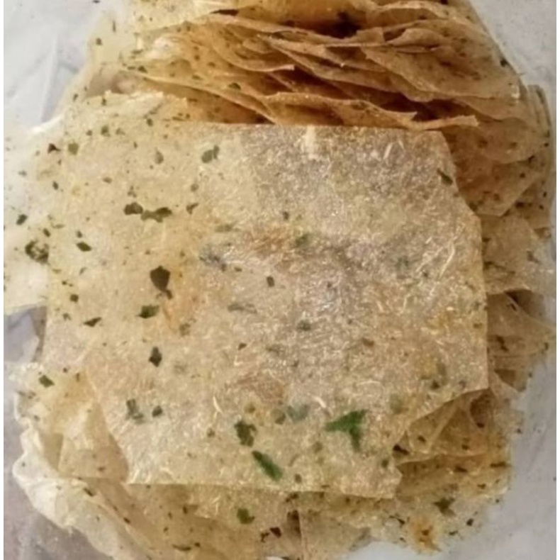 

keripik kaca ori enak gurih