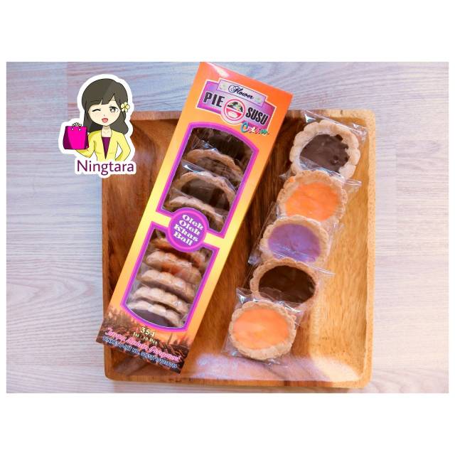 

PIE SUSU CREAM BALI FLOWER KHAS BALI (RASA COKLAT DAN MIX)
